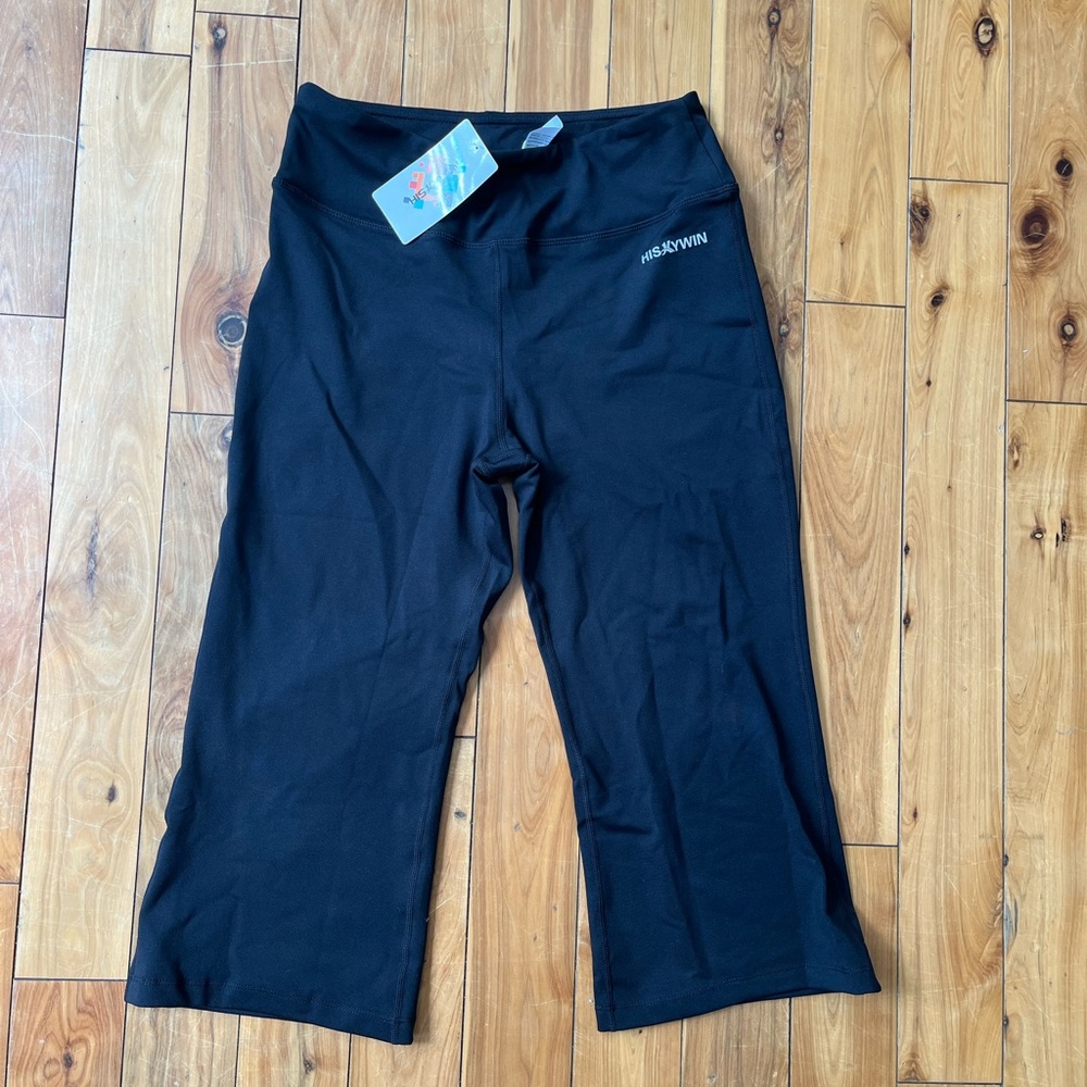 Capri Yoga Leggings wide leg